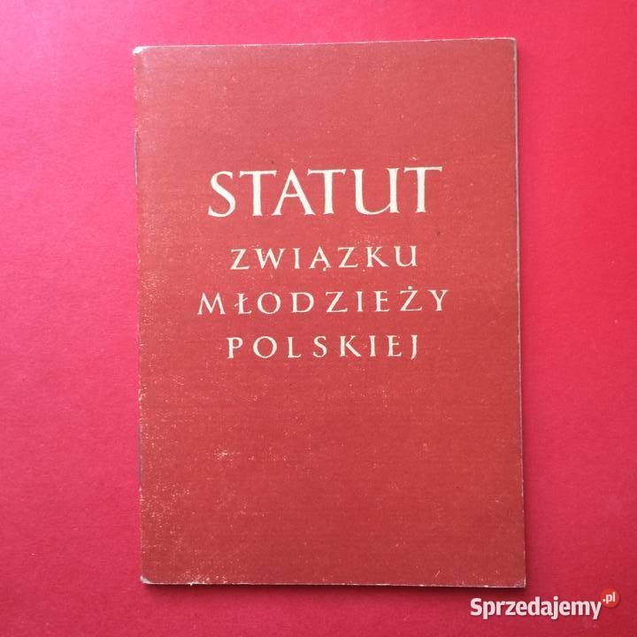 1397 Statut Związku Młodzieży Polskiej zachodniopomorskie Szczecin