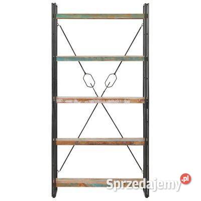 vidaXL 5poziomowy regał na książki 90x30x180 mazowieckie Warszawa