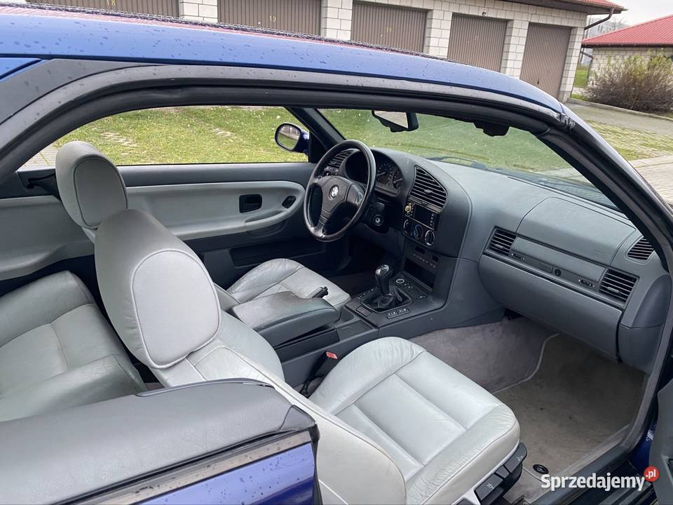 Bmw E36 Cabrio 318i Hardtop granatowy Seria 3 Głogów