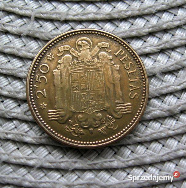 Hiszpania 25 Pesety 1953r Kalisz