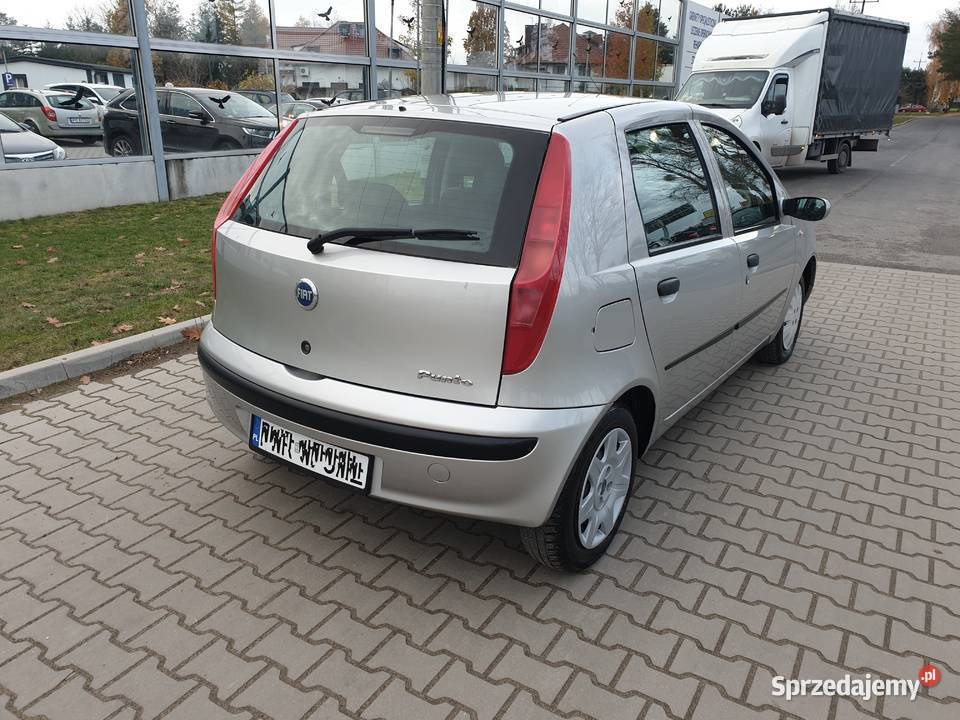 Fiat Punto 12 Benzyna 2004 Automat 5 d Wspoma Poznań