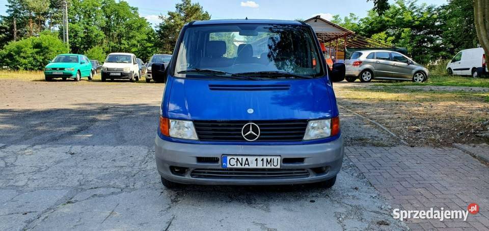 Mercedes Vito 23 TD 110 6 Osobowy Bez korozji 106KM wielkopolskie Chodzież