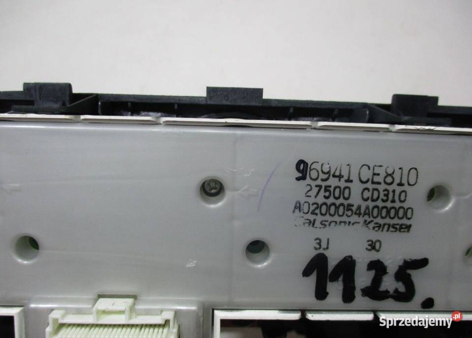 NISSAN 350Z PANEL KLIMATYZACJI OSŁONA TUNELU Nowy Tomyśl sprzedam