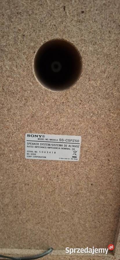 Kolumny Sony 40 Watt 6 ohm Słuchawki i głośniki Wadowice