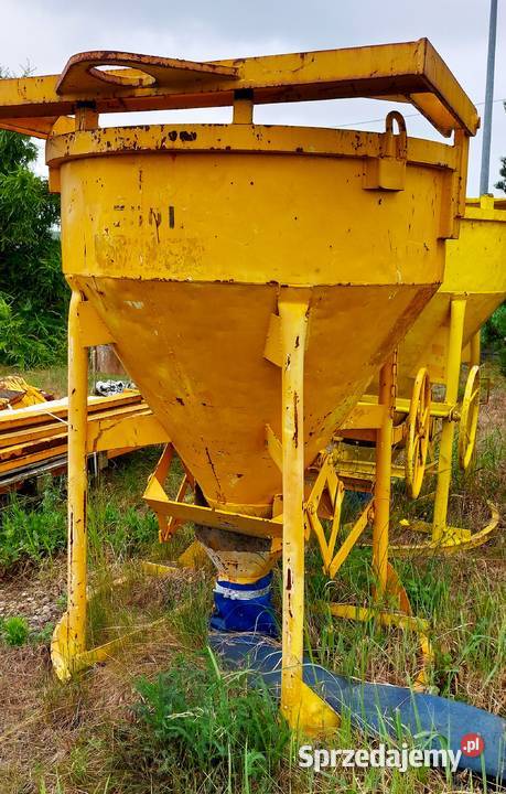 Pojemnik zbiornik kubeł do betonu 750 L Kępno sprzedam