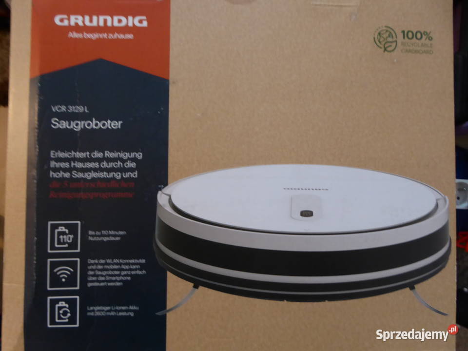 Akumulatorowy robot sprzątający GRUNDIG VCR Olsztyn