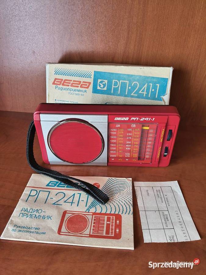 Stare radio Vega komplet małopolskie