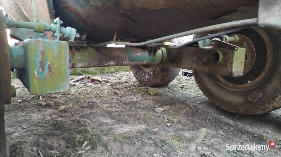 Tandem osie przyczepy beczkowozu beczki 8 ton 10