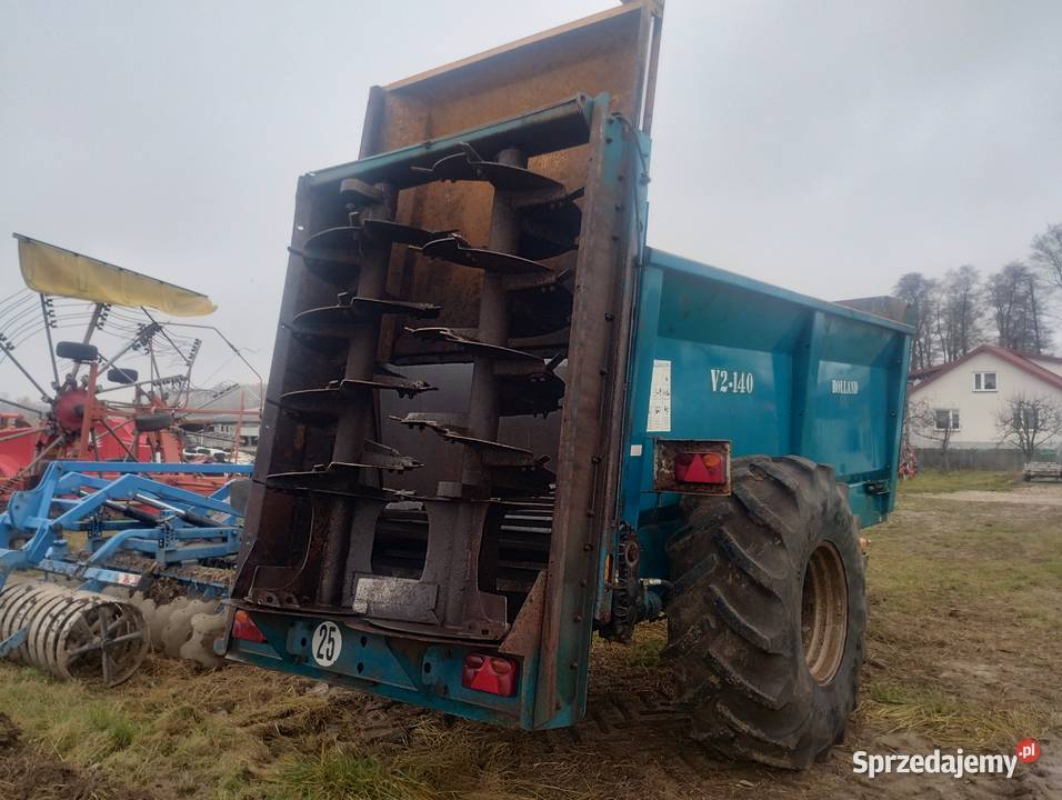 Rozrzutnik obornika wapna Rolland V2140 Jeantil Gończyce