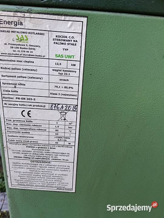 Sprzedam piec co sprzedam