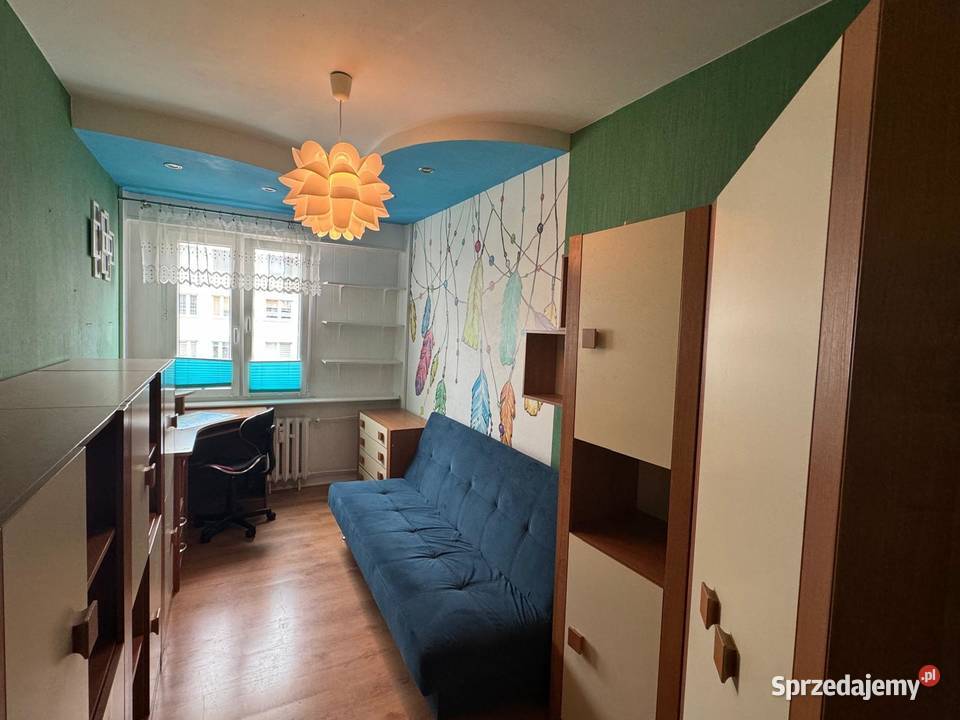 Sprzedam mieszkanie 60 m² – 3 pokoje, balkon, w pełni wyposażone/umeblowane