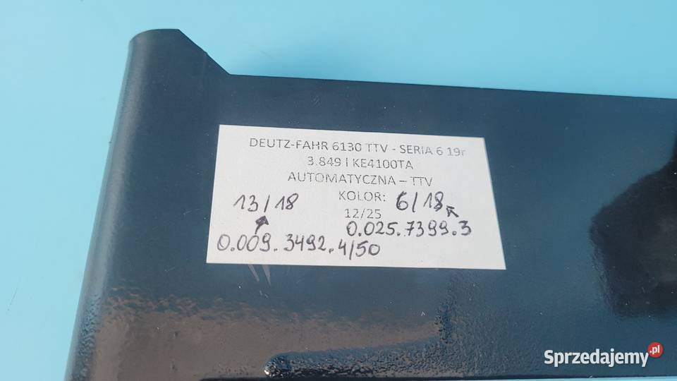 DEUTZFAHR 6130 TTV JARZMO STOP 002573993 Hydraulika Kolno sprzedam