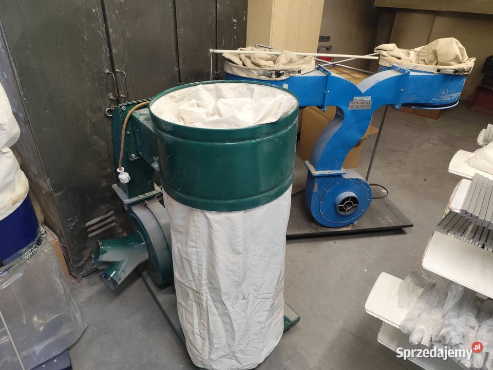 Odciąg trocin pyłu do piły grubościówki heblarki Maków Podhalański