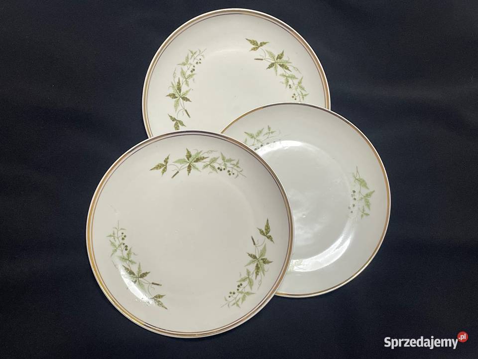 PRL stare talerze głęboki talerz Książ Kołobrzeg