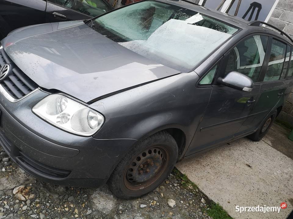 Volkswagen touran 16 benzyna LPG nieuszkodzony małopolskie Trzyciąż