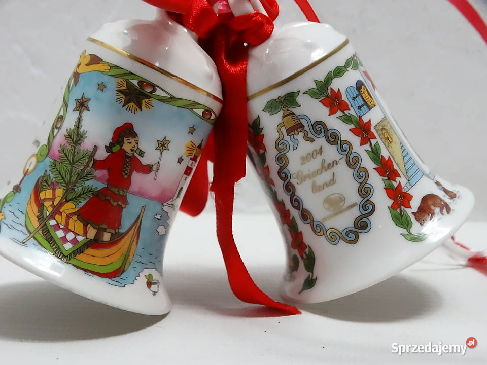Dzwonki Porcelanowe Choinkowe Hutschenreuther Biłgoraj sprzedam