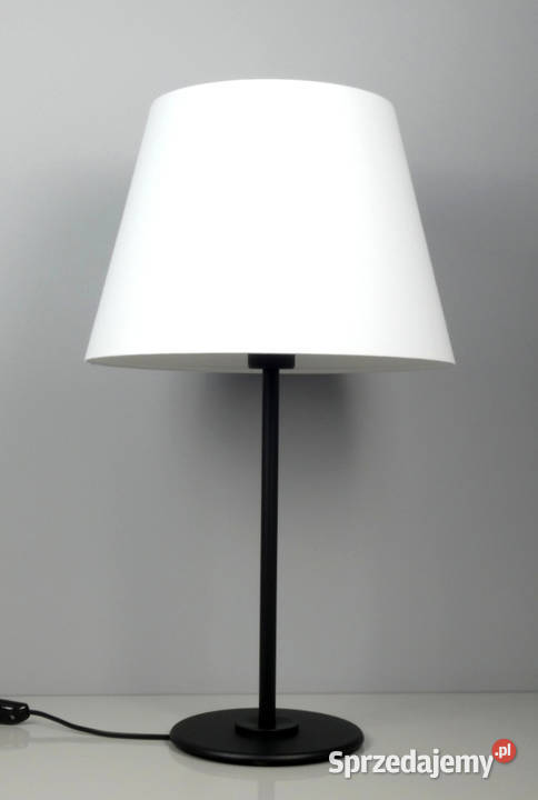 Lampa biurkowa KONGA BLACK podstawa metalowa Nowe
