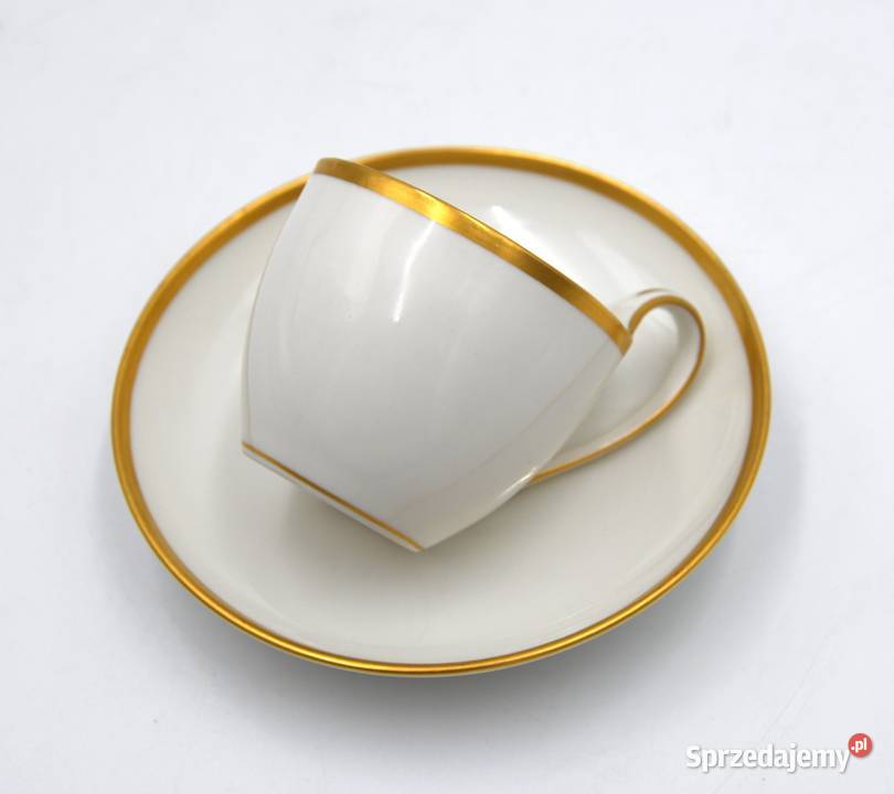 Porcelana KPM zestaw duo filiżanka Poznań