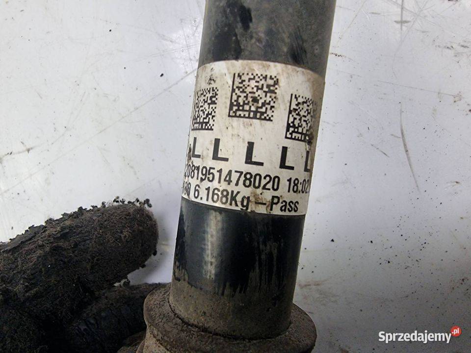 PÓŁOŚ LEWA PRZÓD TOYOTA COROLLA E21 kujawsko-pomorskie