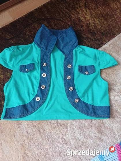 NOWE Śliczne bolerko damskie niebieski Pozostałe Hajnówka