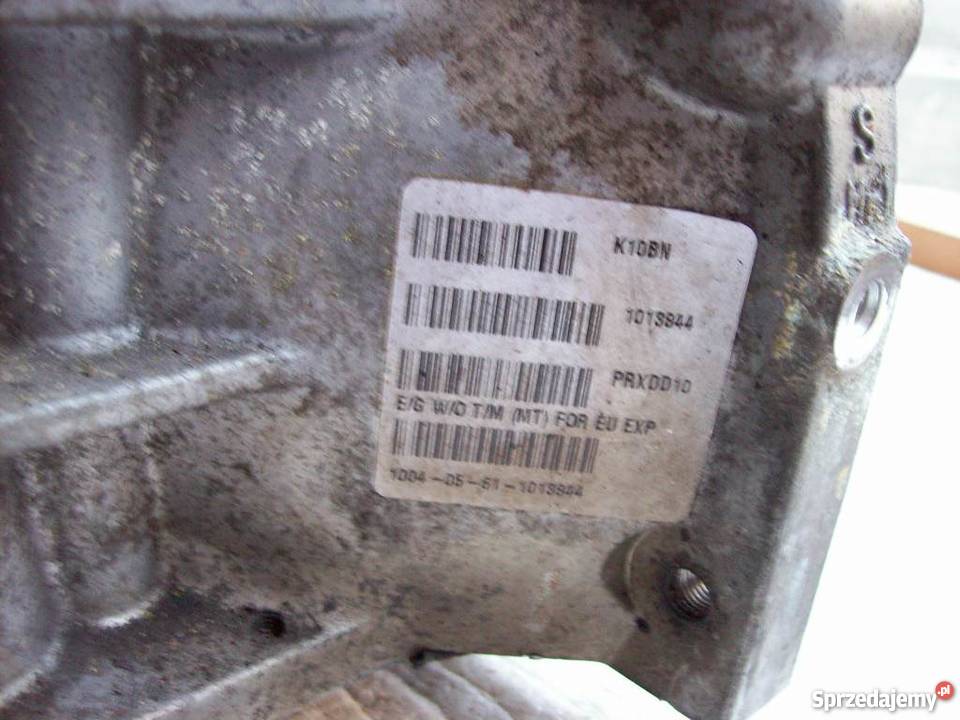 Słupek Blok K10BN Suzuki Alto poj 10 2009 przeb Mirosławiec sprzedam