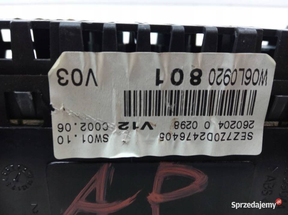 LICZNIK 6L0920801 14 B Seat Cordoba II 20022009