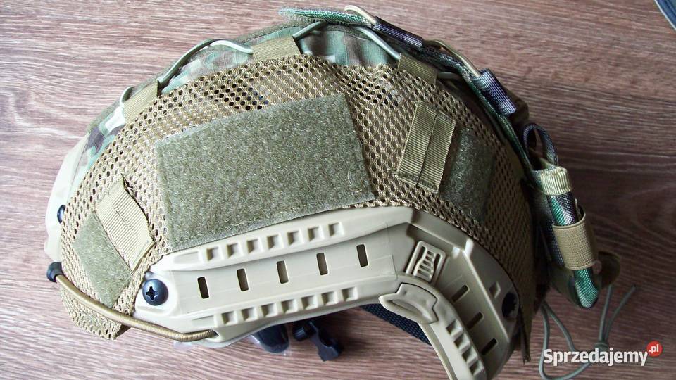 Kask taktyczny MH z dodatkami do wspinaczki Reda