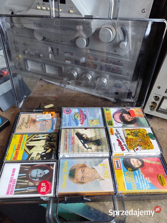 palstikowy pojemnikwalizka na kasety kaseta Stargard