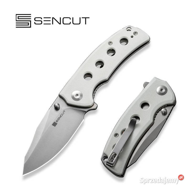 Nóż składany Sencut Excalis White G10 Satin