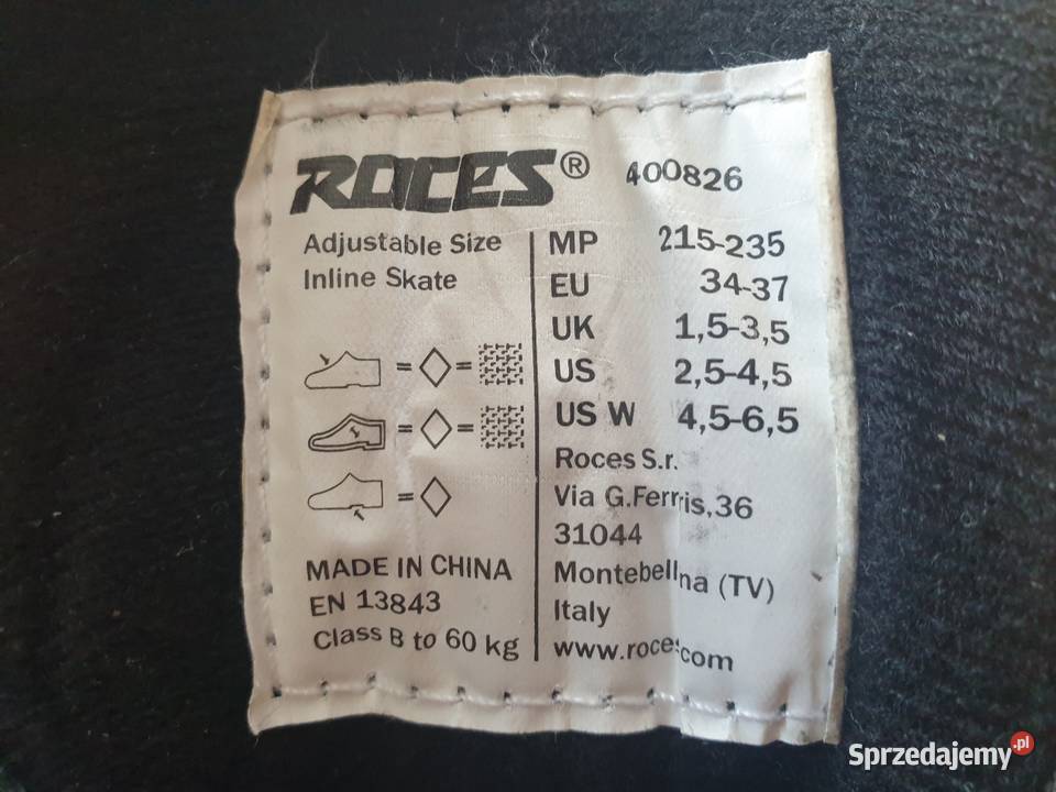 Rolki dziecięce regulowane Roces r 3437 Mszana Dolna