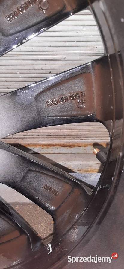 VW GOLF VII ALUFELGA 17 70 ET54 5K0601025R aluminiowe Samochodowe Kościerzyna