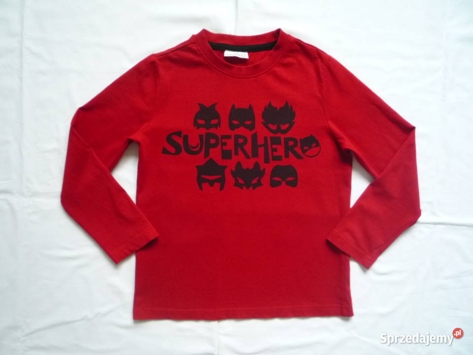 Nowa Coccodrillo 122 Bluzka Czerwona Batman