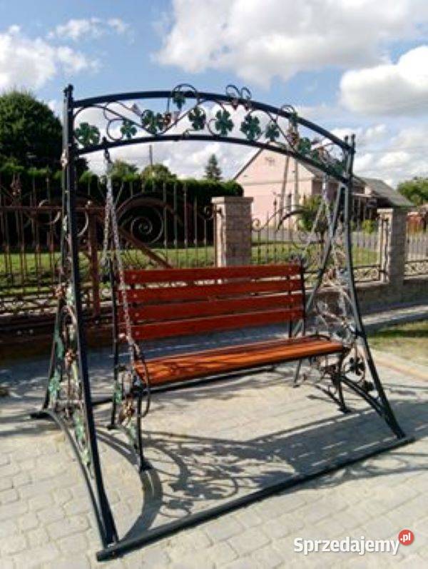 Huśtawka Ogrodowa Metalowa Łężyny