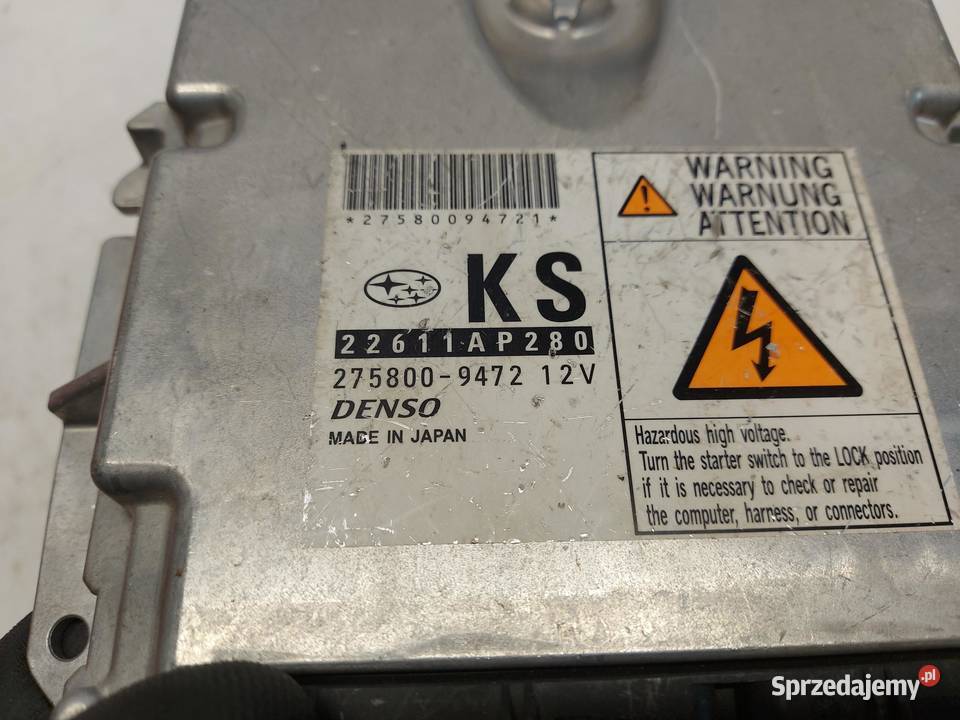 SUBARU IMPREZA 20D Moduł sterownik silnika Motoryzacja dolnośląskie