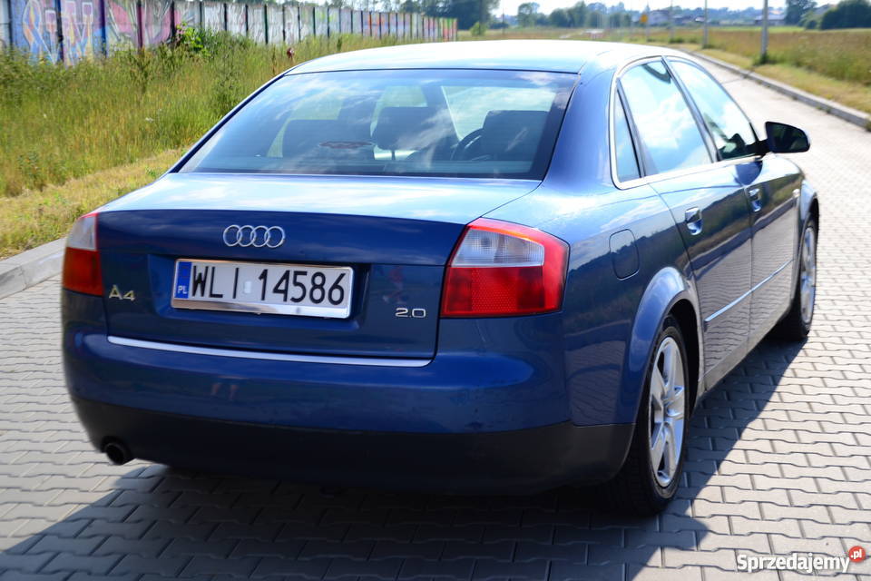 Audi A4 B6 20 Gaz Sline OKAZJA SUPER STAN ABS lubelskie Łuków