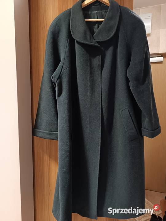Grafitowy elegancki płaszcz Pozostałe Ostrów Mazowiecka