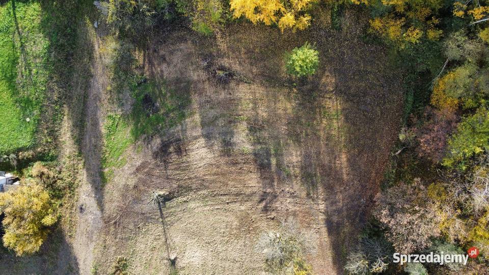 16 ar Wrząsowice Działka budowlana lesie