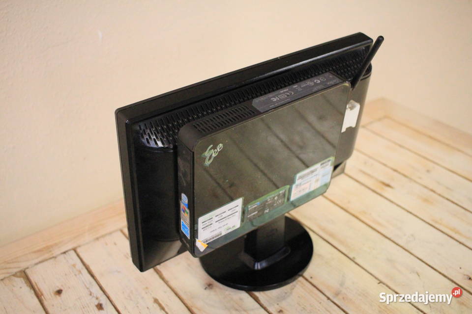 Komputer Asus EeeBOX B202 monitor karta WIFI