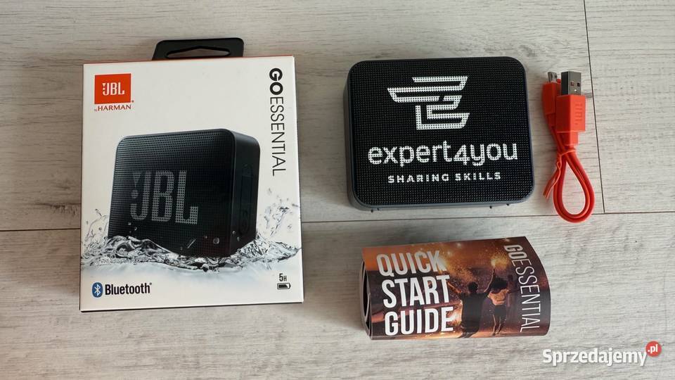 NOWY Głośnik mobilny JBL GO Essential Czarny sprzedam