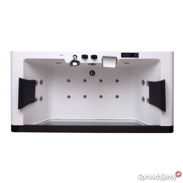 Piękna przeszklona wanna z hydromasażem Eago Środa Wielkopolska
