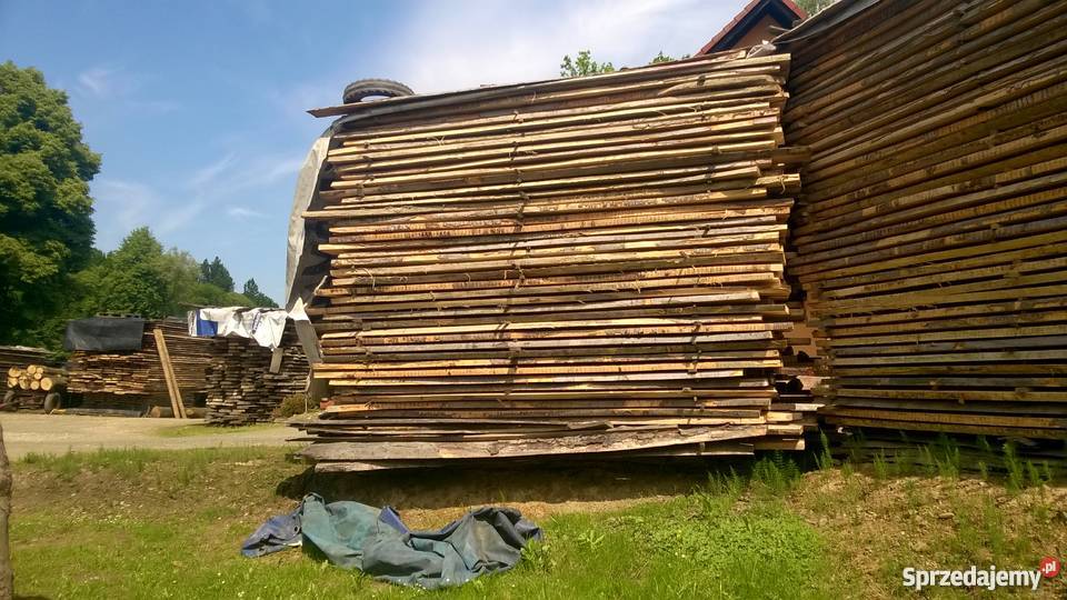 Buk drewno deski foszty brusy tarcica jodłowa Izdebnik