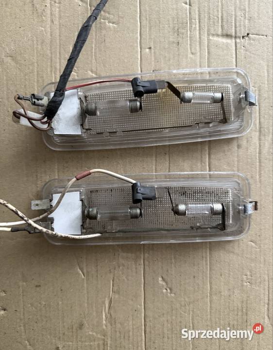 Lampki wnętrza oświetlenie kabiny BMW e24 Mszana