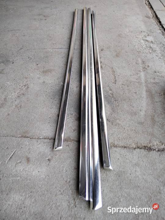 bmw e39 listwy chrom zgarniające komplet 4 sprzedam