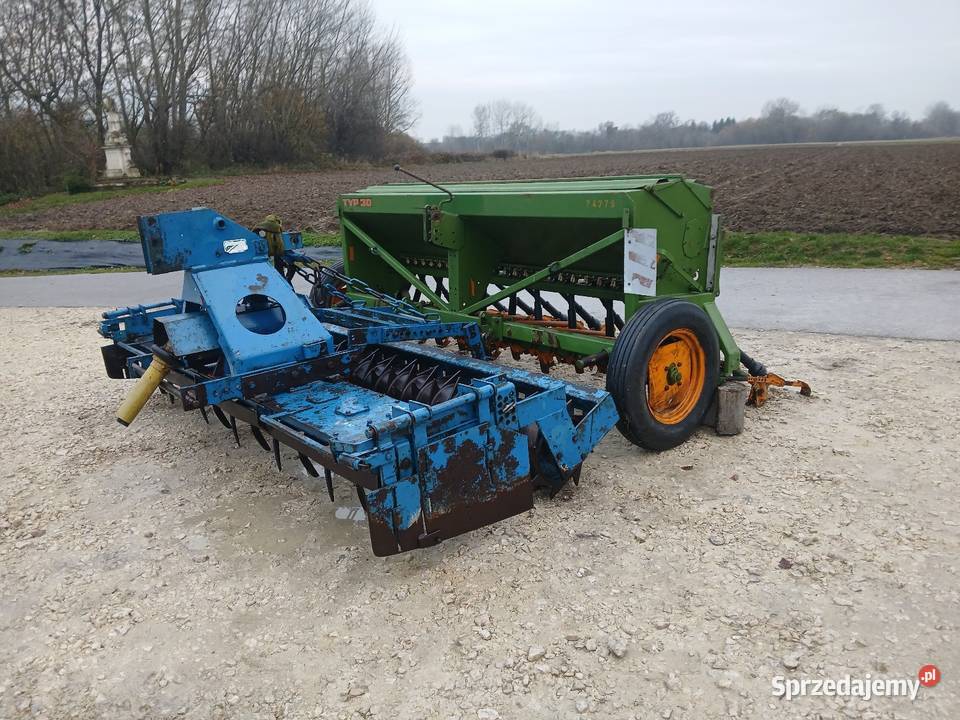 Zestaw uprawowo siewny Brona wirowa Rabewerk nieuszkodzony Rolnictwo Nowy Korczyn