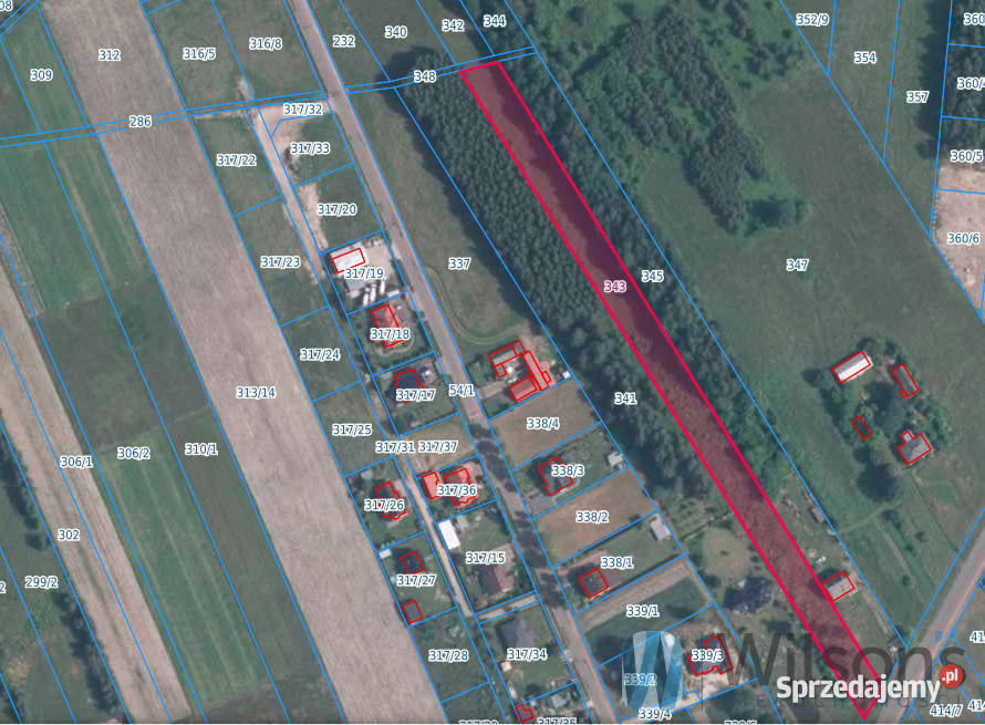 Grunt na sprzedaż 8924m2 Postoliska 11 Listopada