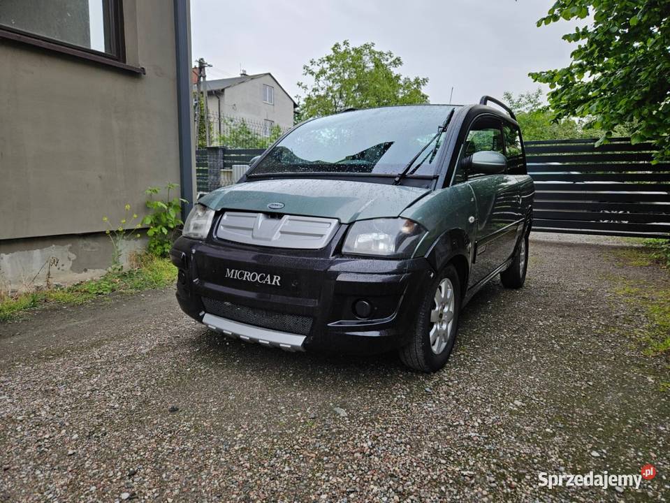 Microcar MC2 2008r benzyna 4 osobowy L7e B1 lakier metallic mazowieckie Sochaczew sprzedam