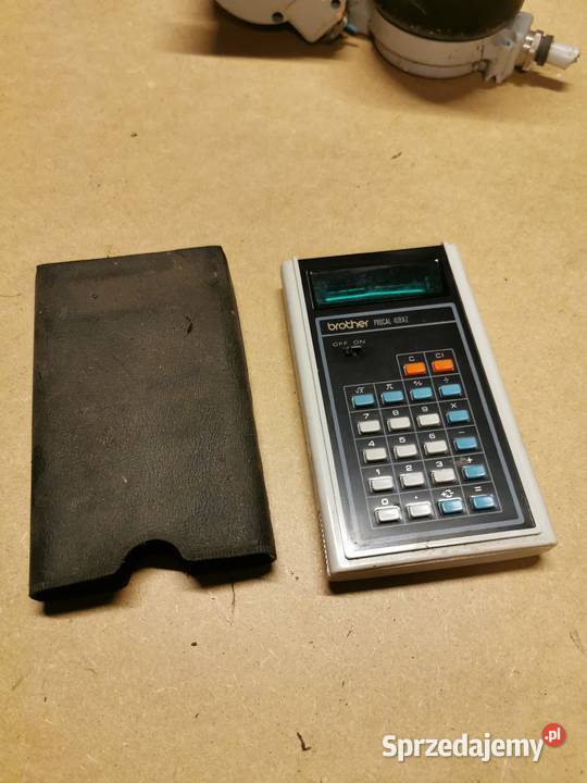 Stary sprawny kalkulator Brother Procal 408AZ