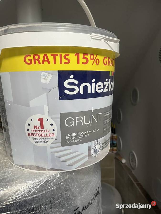 Śnieżka 115 L Grunt lateksowa emulsja podkładowa mazowieckie Siedlce
