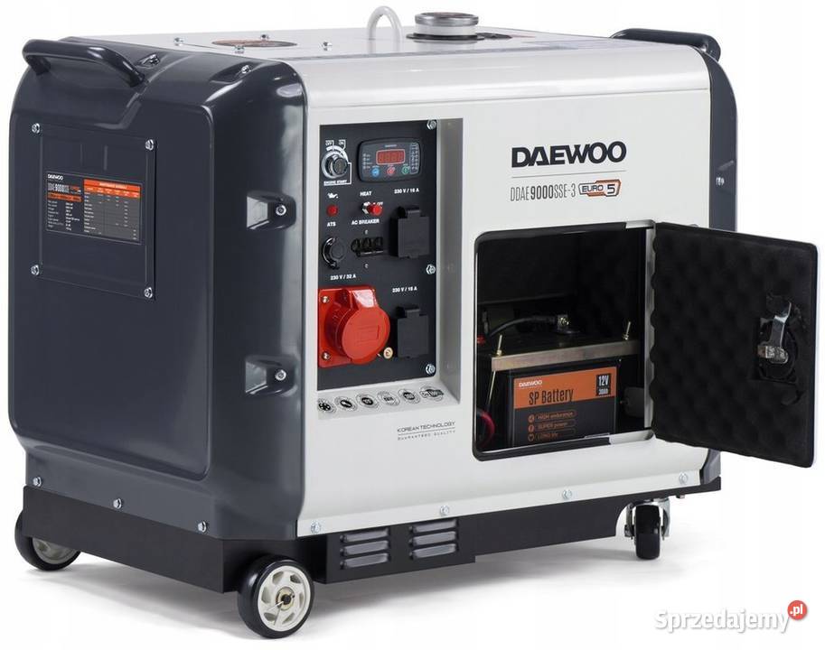 DAEWOO DDAE 9000SSE3 DIESEL AGREGAT GENERATOR Opalenica
