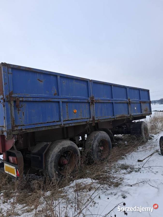 PRZYCZEPA WYWROTKA 16 T nieuszkodzony